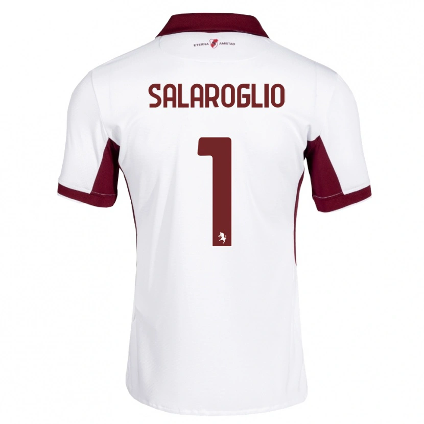 Danxen Heren Mattia Salaroglio #1 Bordeauxrood Wit Rood Uitshirt Uittenue 2026/27 T-Shirt België