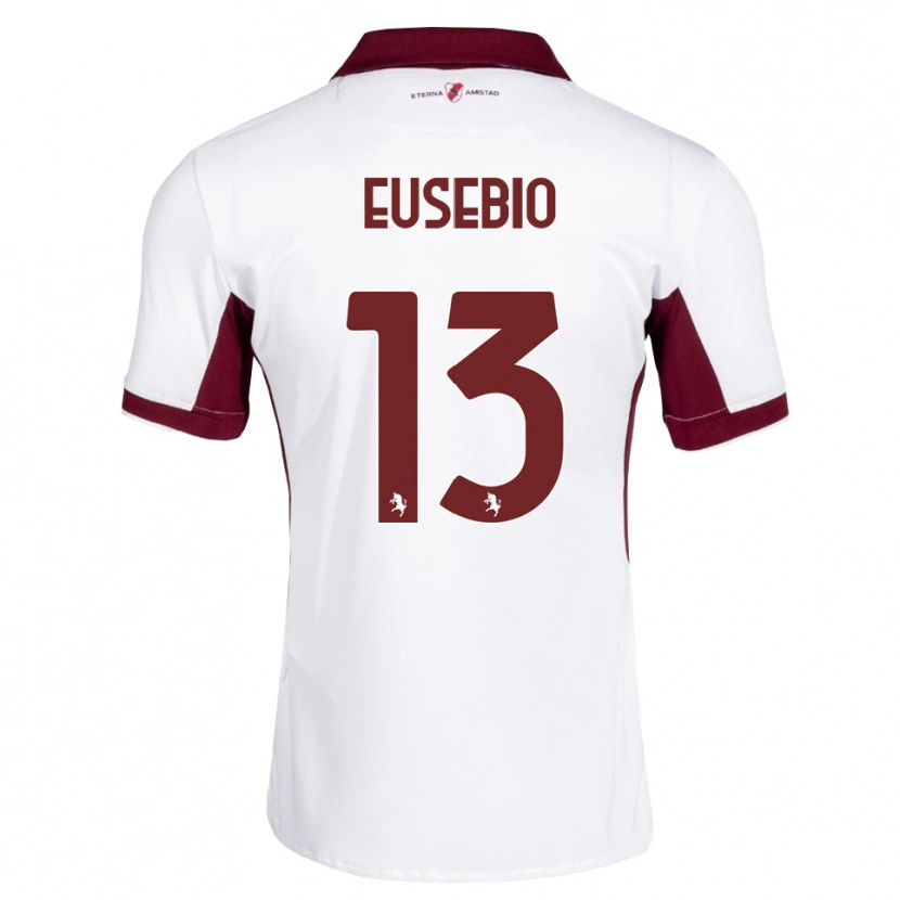 Danxen Heren Chiara Eusebio #13 Bordeauxrood Wit Rood Uitshirt Uittenue 2026/27 T-Shirt België