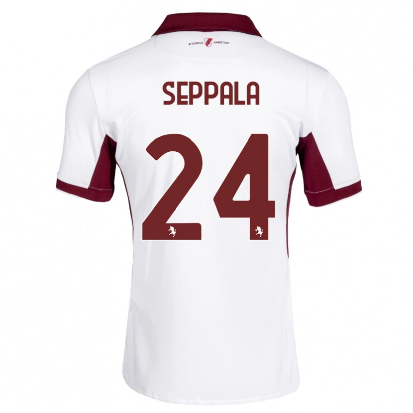 Danxen Heren Rosa Lappi-Seppälä #24 Bordeauxrood Wit Rood Uitshirt Uittenue 2026/27 T-Shirt België