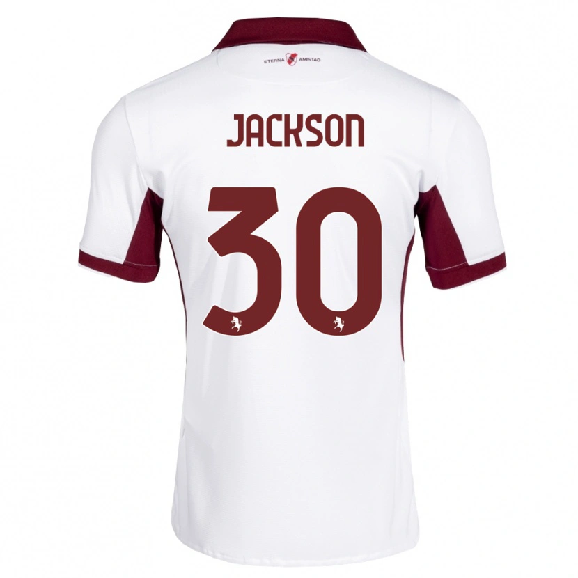 Danxen Heren Michael Jackson #30 Bordeauxrood Wit Rood Uitshirt Uittenue 2026/27 T-Shirt België