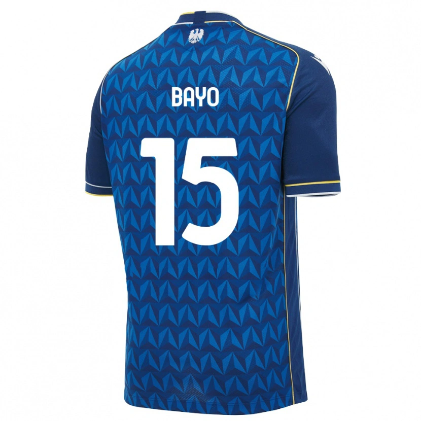 Danxen Heren Vakoun Bayo #15 Koninklijk Blauw Wit Blauw Uitshirt Uittenue 2026/27 T-Shirt België