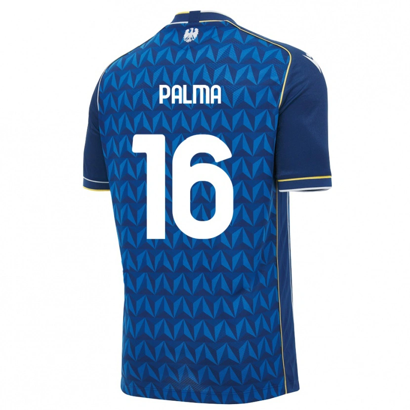 Danxen Heren Matteo Palma #16 Koninklijk Blauw Wit Blauw Uitshirt Uittenue 2026/27 T-Shirt België