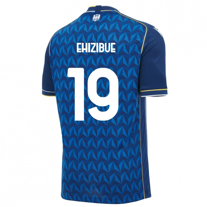 Danxen Heren Kingsley Ehizibue #19 Koninklijk Blauw Wit Blauw Uitshirt Uittenue 2026/27 T-Shirt België