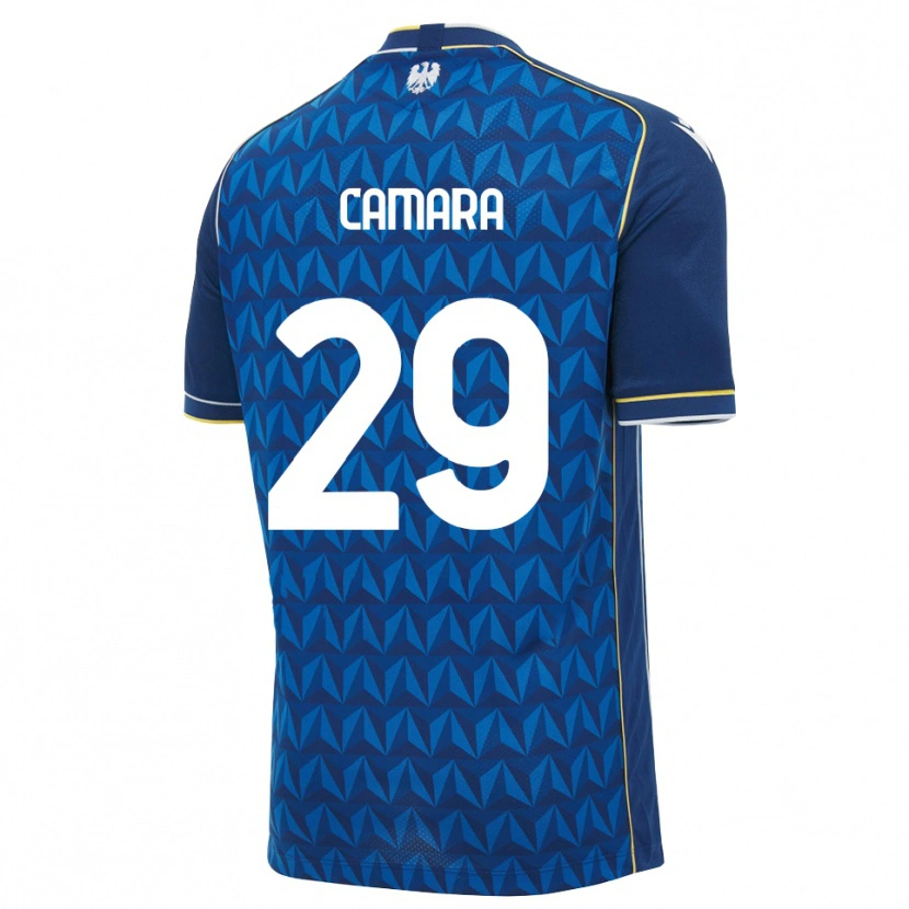 Danxen Heren Abdoulaye Camara #29 Koninklijk Blauw Wit Blauw Uitshirt Uittenue 2026/27 T-Shirt België