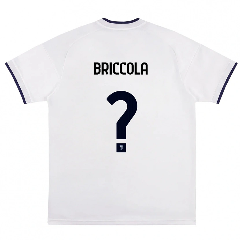 Danxen Heren Filippo Briccola #0 Wit Rood Koninklijk Blauw Uitshirt Uittenue 2026/27 T-Shirt België