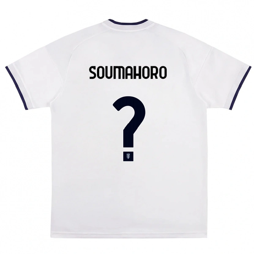 Danxen Heren Vafi Soumahoro #0 Wit Rood Koninklijk Blauw Uitshirt Uittenue 2026/27 T-Shirt België