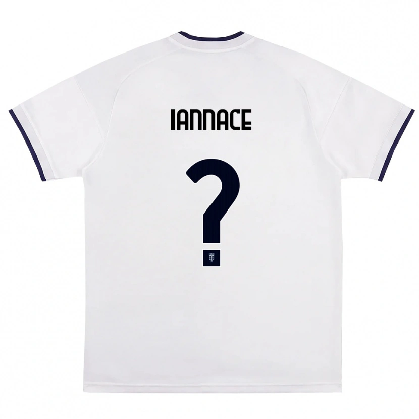 Danxen Heren Mattia Iannace #0 Wit Rood Koninklijk Blauw Uitshirt Uittenue 2026/27 T-Shirt België