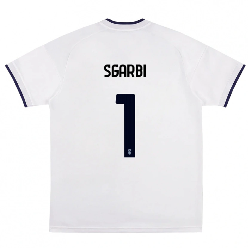Danxen Heren Dylan Sgarbi #1 Wit Rood Koninklijk Blauw Uitshirt Uittenue 2026/27 T-Shirt België