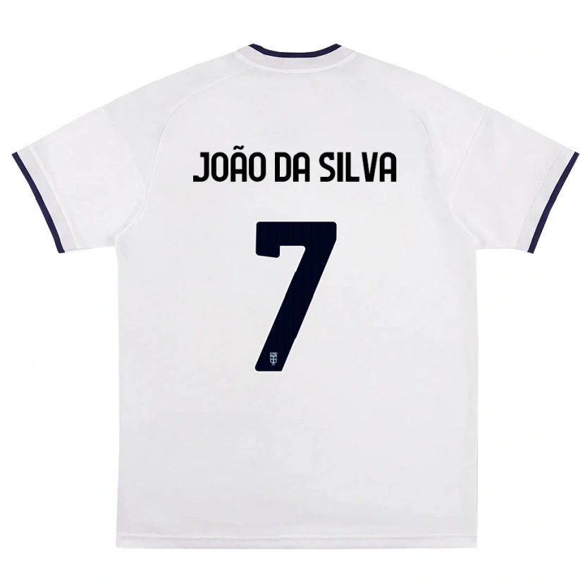 Danxen Heren Miguel Silva #7 Wit Rood Koninklijk Blauw Uitshirt Uittenue 2026/27 T-Shirt België