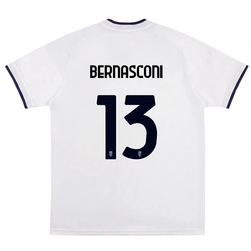 Danxen Heren Enea Bernasconi #13 Wit Rood Koninklijk Blauw Uitshirt Uittenue 2026/27 T-Shirt België