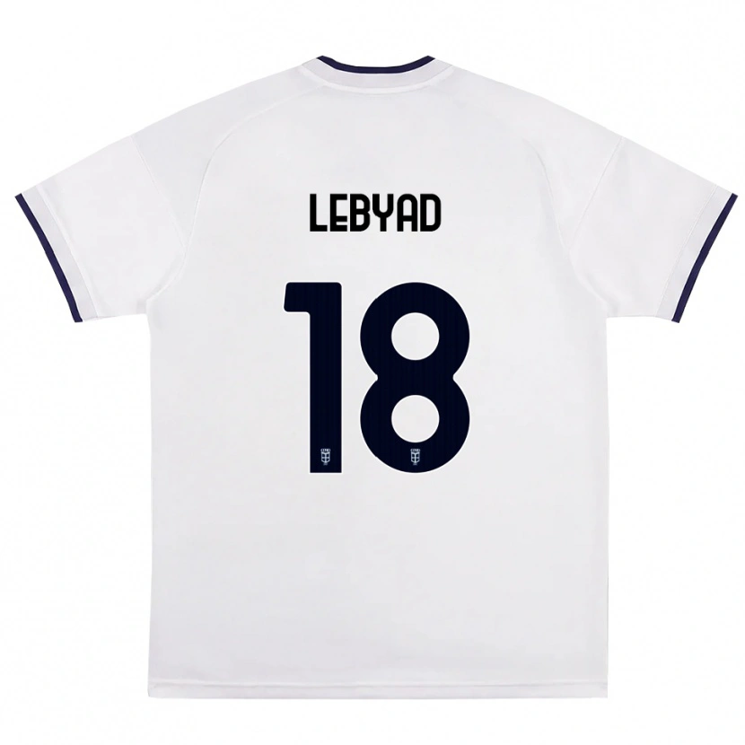 Danxen Heren Omar Lebyad #18 Wit Rood Koninklijk Blauw Uitshirt Uittenue 2026/27 T-Shirt België