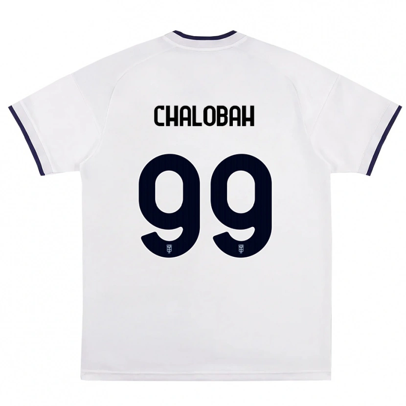 Danxen Heren Trevoh Chalobah #99 Wit Rood Koninklijk Blauw Uitshirt Uittenue 2026/27 T-Shirt België