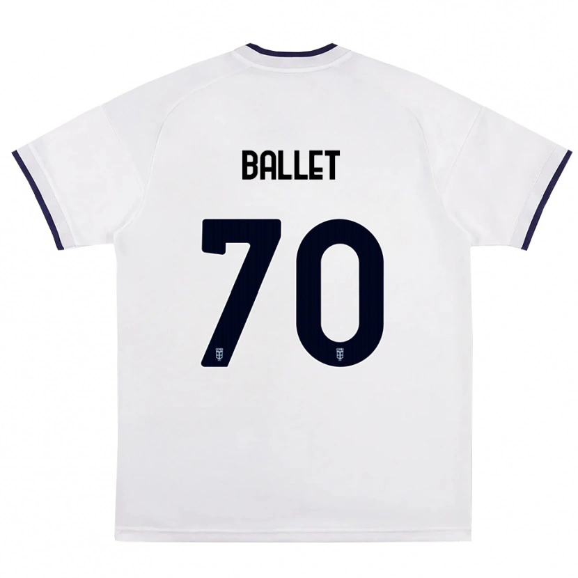 Danxen Heren Samuel Ballet #70 Wit Rood Koninklijk Blauw Uitshirt Uittenue 2026/27 T-Shirt België