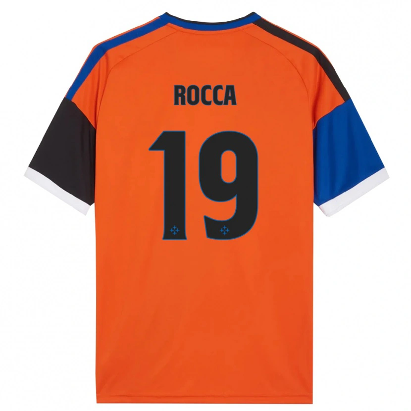 Danxen Heren Lorenzo Rocca #19 Oranje Blauw Zwart Wit Uitshirt Uittenue 2026/27 T-Shirt België