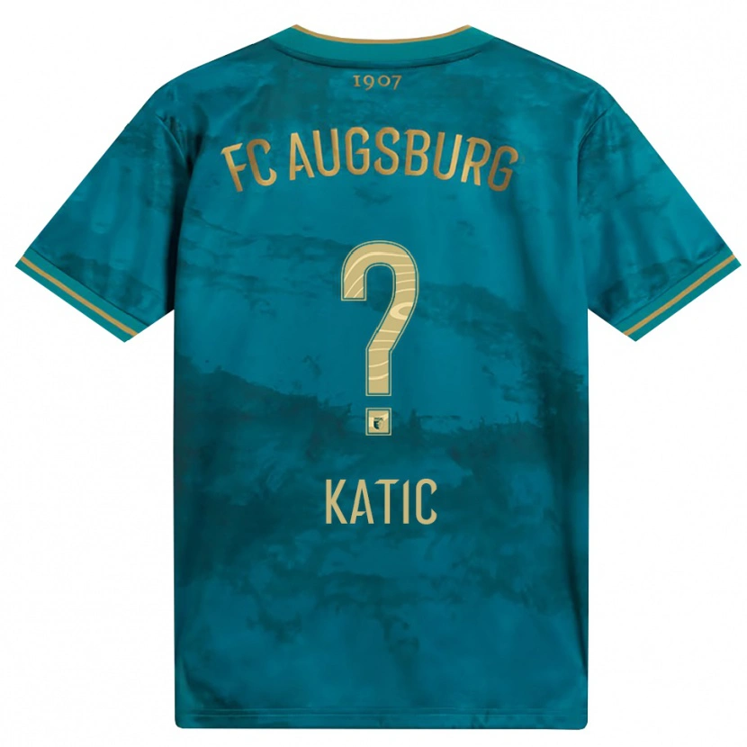Danxen Heren Daniel Katic #0 Groen Bruin Uitshirt Uittenue 2026/27 T-Shirt België