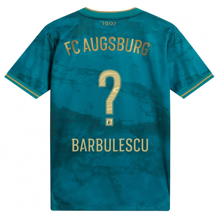 Danxen Heren Luca Bărbulescu #0 Groen Bruin Uitshirt Uittenue 2026/27 T-Shirt België