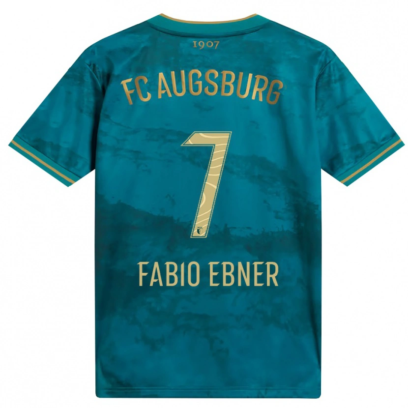 Danxen Heren Fabio Ebner #7 Groen Bruin Uitshirt Uittenue 2026/27 T-Shirt België