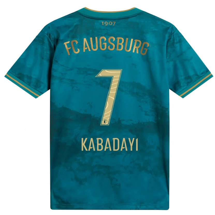 Danxen Heren Yusuf Kabadayi #7 Groen Bruin Uitshirt Uittenue 2026/27 T-Shirt België