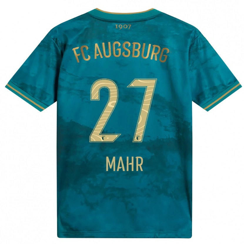 Danxen Heren Leonard Mahr #27 Groen Bruin Uitshirt Uittenue 2026/27 T-Shirt België