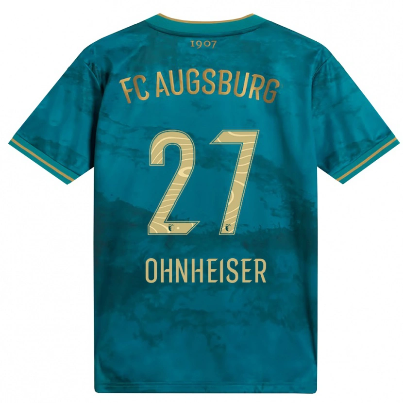Danxen Heren Nico Ohnheiser #27 Groen Bruin Uitshirt Uittenue 2026/27 T-Shirt België