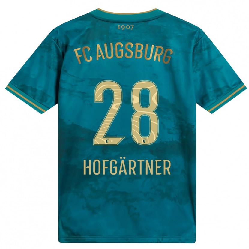 Danxen Heren Hendrik Hofgärtner #28 Groen Bruin Uitshirt Uittenue 2026/27 T-Shirt België