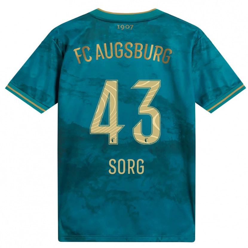 Danxen Heren Oliver Sorg #43 Groen Bruin Uitshirt Uittenue 2026/27 T-Shirt België