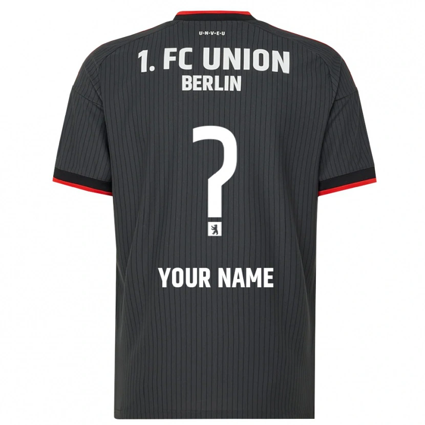 Danxen Heren Uw Naam #0 Zwart Wit Rood Uitshirt Uittenue 2026/27 T-Shirt België