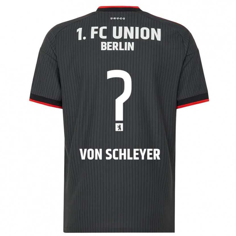Danxen Heren Leopold Von Schleyer #0 Zwart Wit Rood Uitshirt Uittenue 2026/27 T-Shirt België