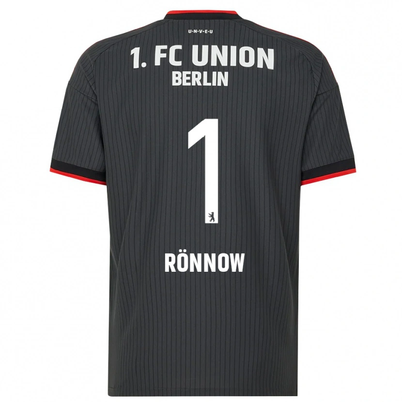 Danxen Heren Frederik Rönnow #1 Zwart Wit Rood Uitshirt Uittenue 2026/27 T-Shirt België