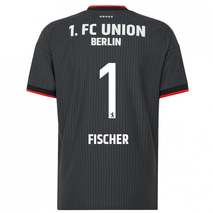 Danxen Heren Lennard Fischer #1 Zwart Wit Rood Uitshirt Uittenue 2026/27 T-Shirt België