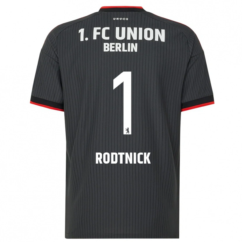 Danxen Heren Jaden Rodtnick #1 Zwart Wit Rood Uitshirt Uittenue 2026/27 T-Shirt België