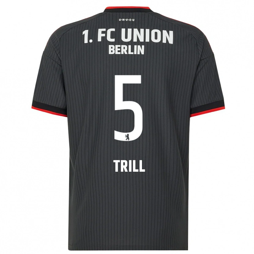 Danxen Heren Santiago Trill #5 Zwart Wit Rood Uitshirt Uittenue 2026/27 T-Shirt België