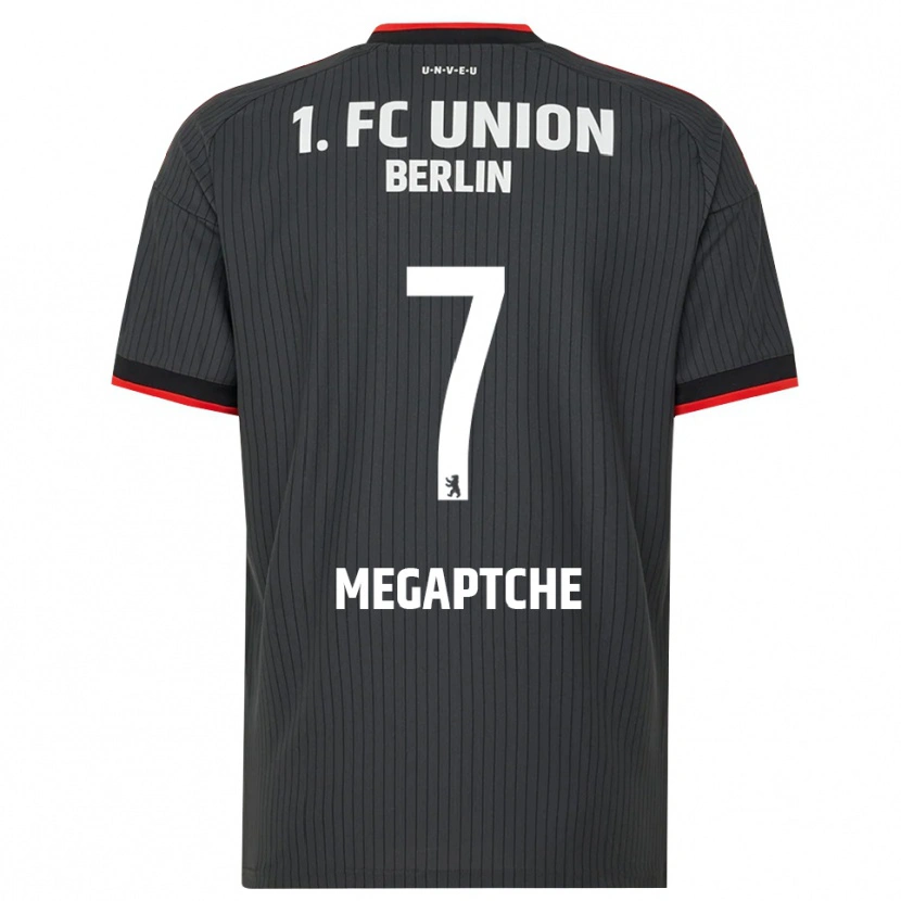 Danxen Heren Yann Megaptche #7 Zwart Wit Rood Uitshirt Uittenue 2026/27 T-Shirt België
