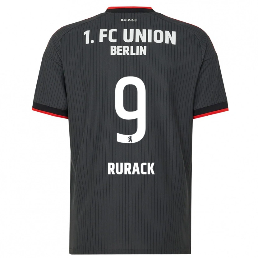 Danxen Heren Zita Rurack #9 Zwart Wit Rood Uitshirt Uittenue 2026/27 T-Shirt België