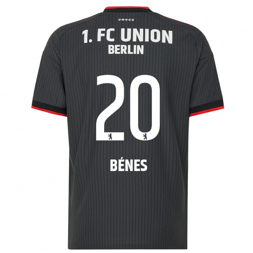 Danxen Heren Laszlo Benes #20 Zwart Wit Rood Uitshirt Uittenue 2026/27 T-Shirt België