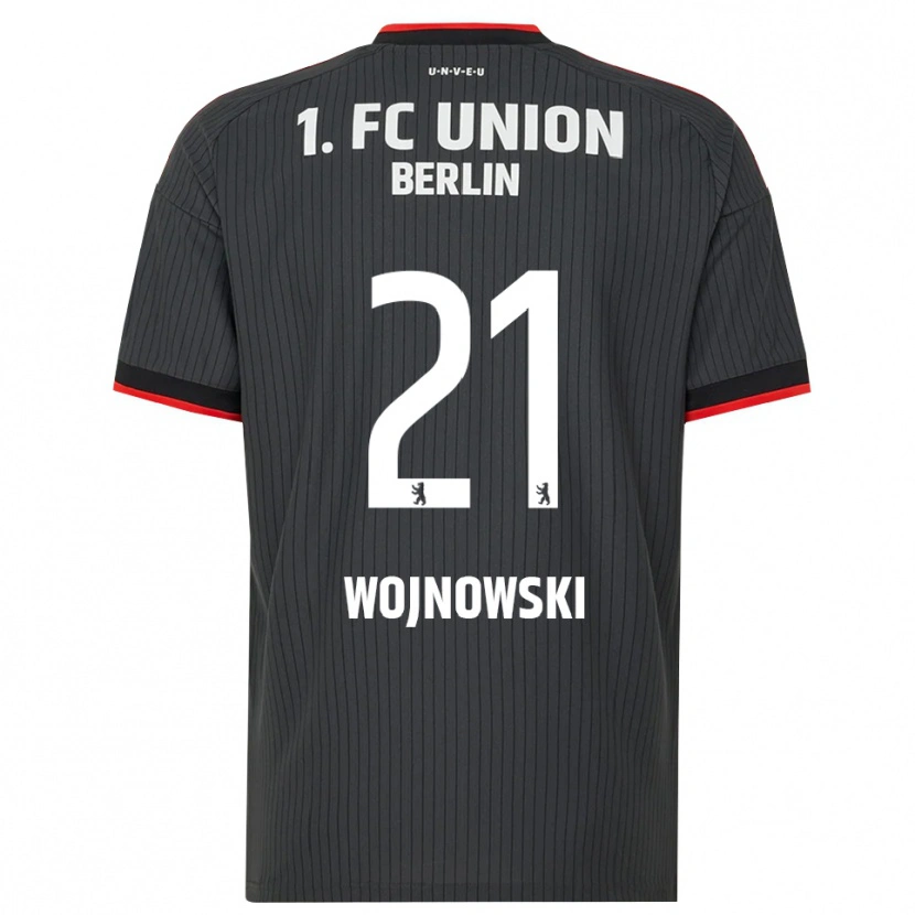 Danxen Heren Wiktorian Wojnowski #21 Zwart Wit Rood Uitshirt Uittenue 2026/27 T-Shirt België