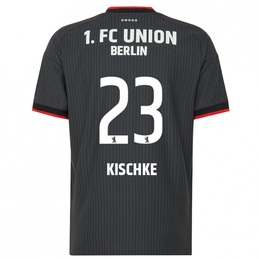 Danxen Heren Pepe Kischke #23 Zwart Wit Rood Uitshirt Uittenue 2026/27 T-Shirt België