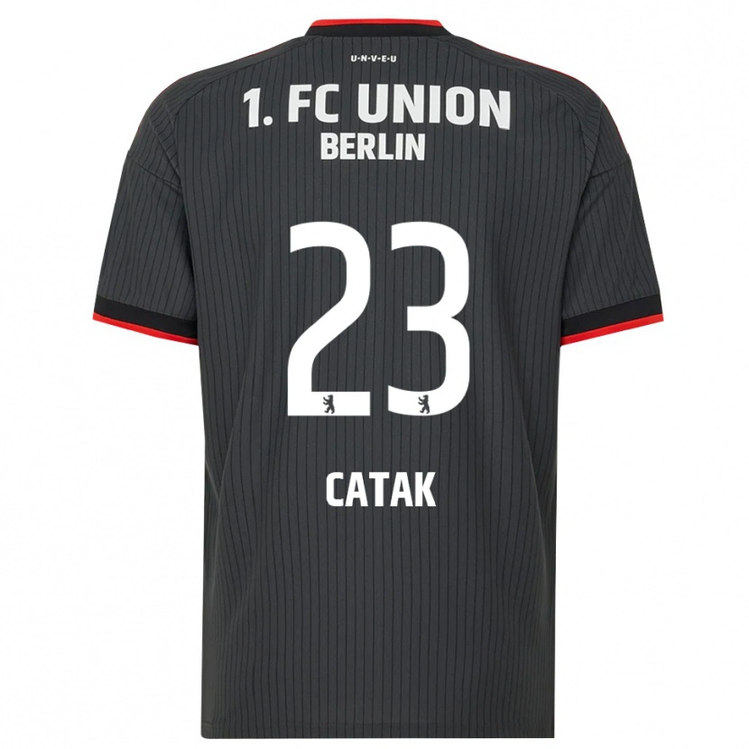 Danxen Heren Kian Catak #23 Zwart Wit Rood Uitshirt Uittenue 2026/27 T-Shirt België