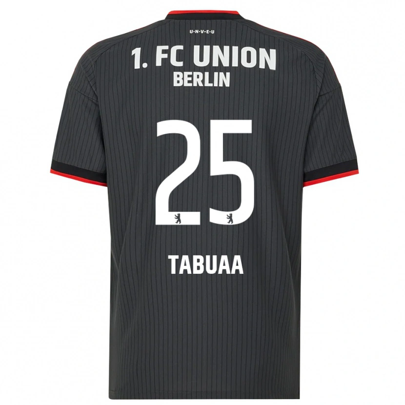 Danxen Heren Stephen Tabuaa #25 Zwart Wit Rood Uitshirt Uittenue 2026/27 T-Shirt België