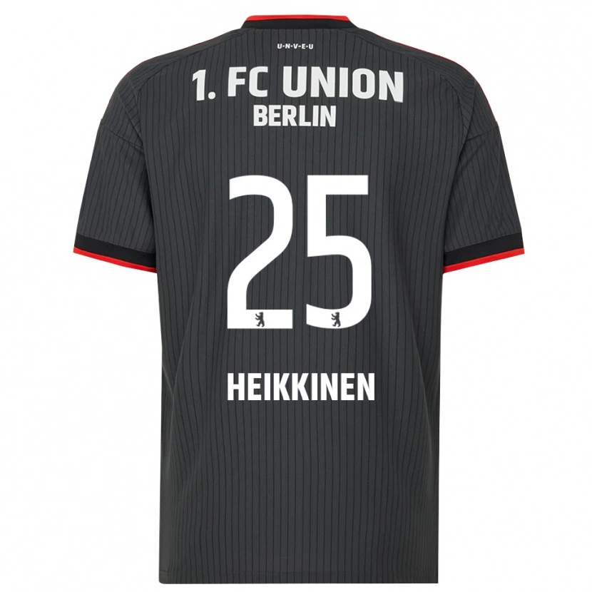 Danxen Heren Ida Heikkinen #25 Zwart Wit Rood Uitshirt Uittenue 2026/27 T-Shirt België