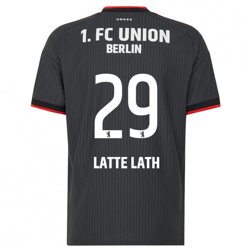 Danxen Heren Emmanuel Latte Lath #29 Zwart Wit Rood Uitshirt Uittenue 2026/27 T-Shirt België