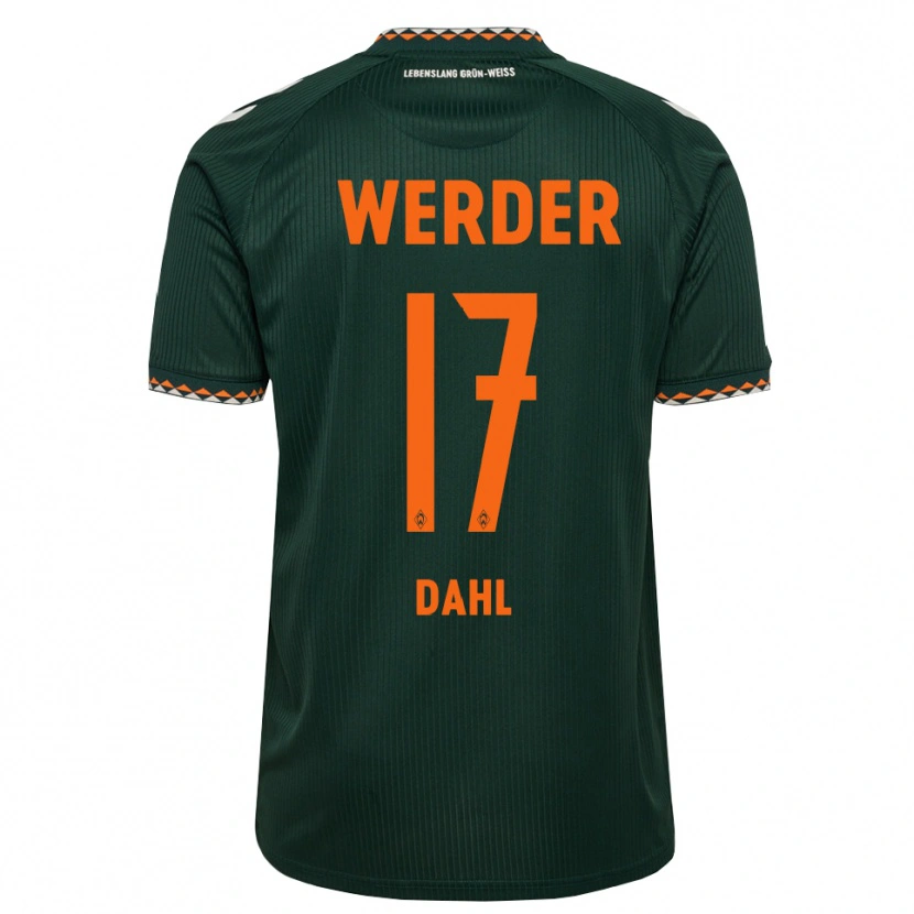 Danxen Heren Amira Dahl #17 Donkergroen Oranje Wit Uitshirt Uittenue 2026/27 T-Shirt België