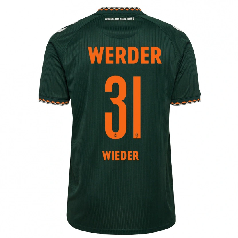 Danxen Heren Verena Wieder #31 Donkergroen Oranje Wit Uitshirt Uittenue 2026/27 T-Shirt België