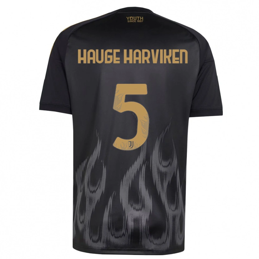Danxen Heren Mathilde Hauge Harviken #5 Zwart Bruin Thuisshirt Derde Tenue 2026/27 T-Shirt België
