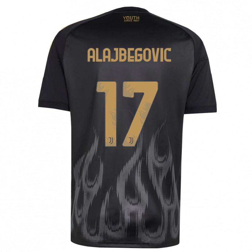 Danxen Heren Kerim Alajbegovic #17 Zwart Bruin Thuisshirt Derde Tenue 2026/27 T-Shirt België