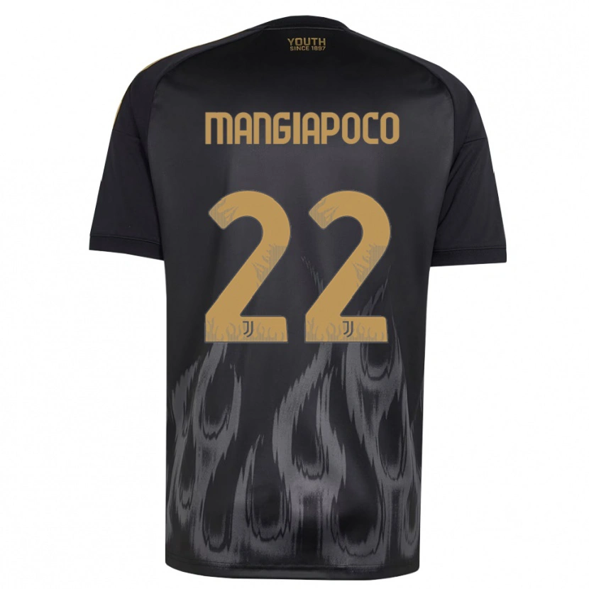 Danxen Heren Stefano Mangiapoco #22 Zwart Bruin Thuisshirt Derde Tenue 2026/27 T-Shirt België