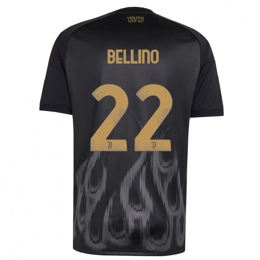 Danxen Heren Filippo Bellino #22 Zwart Bruin Thuisshirt Derde Tenue 2026/27 T-Shirt België