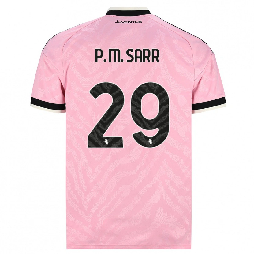 Danxen Dames Pape Matar Sarr #29 Roze Zwart Uitshirt Uittenue 2026/27 T-Shirt België