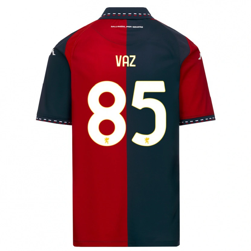 Danxen Dames Marcelo Vaz #85 Rood Zwart Wit Thuisshirt Thuistenue 2026/27 T-Shirt België