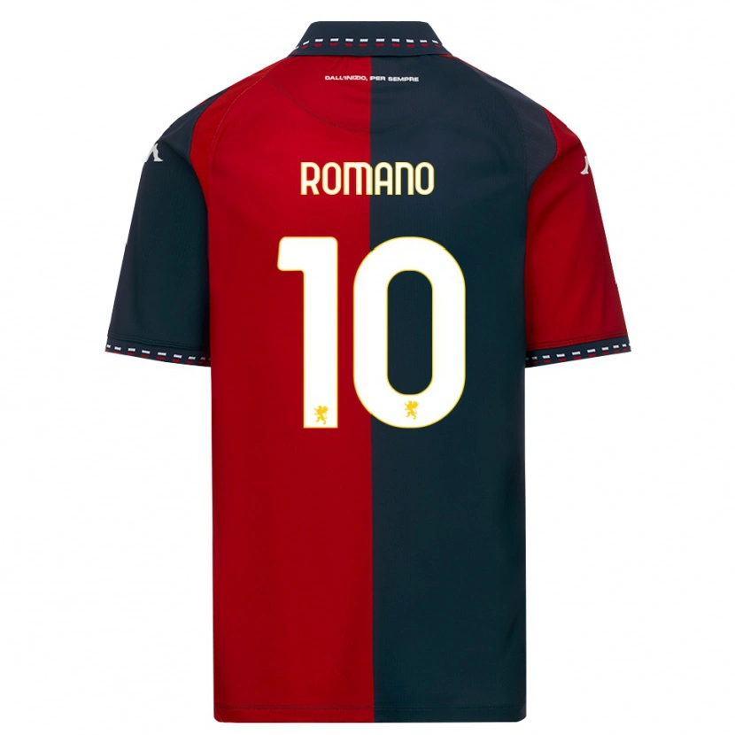 Danxen Dames Marco Romano #10 Rood Zwart Wit Thuisshirt Thuistenue 2026/27 T-Shirt België